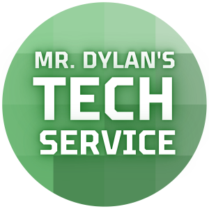 Mr. Dylan's Tech Service logo